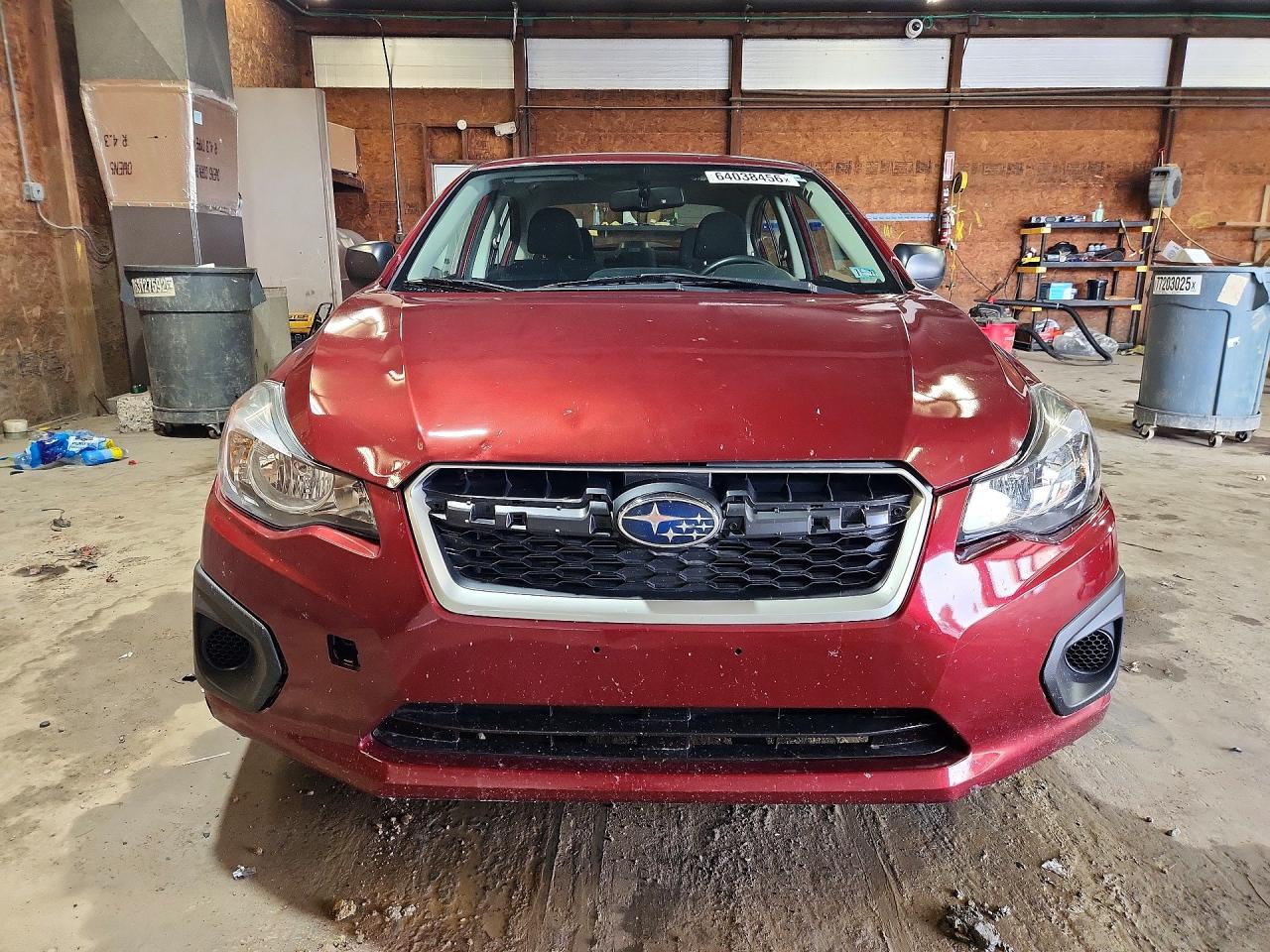 2013 Subaru Impreza Red vin: JF1GJAA60DH026955