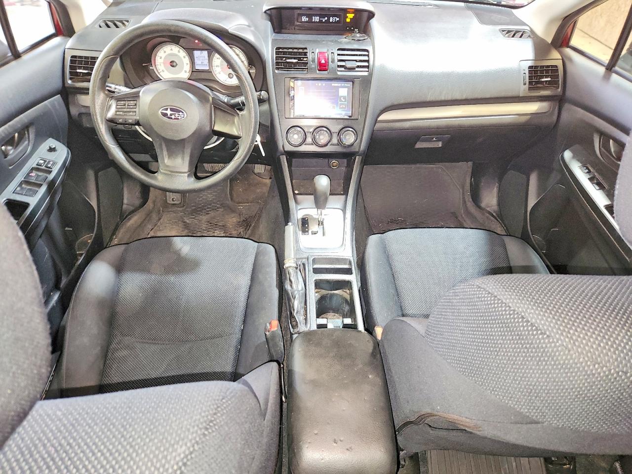 2013 Subaru Impreza Red vin: JF1GJAA60DH026955