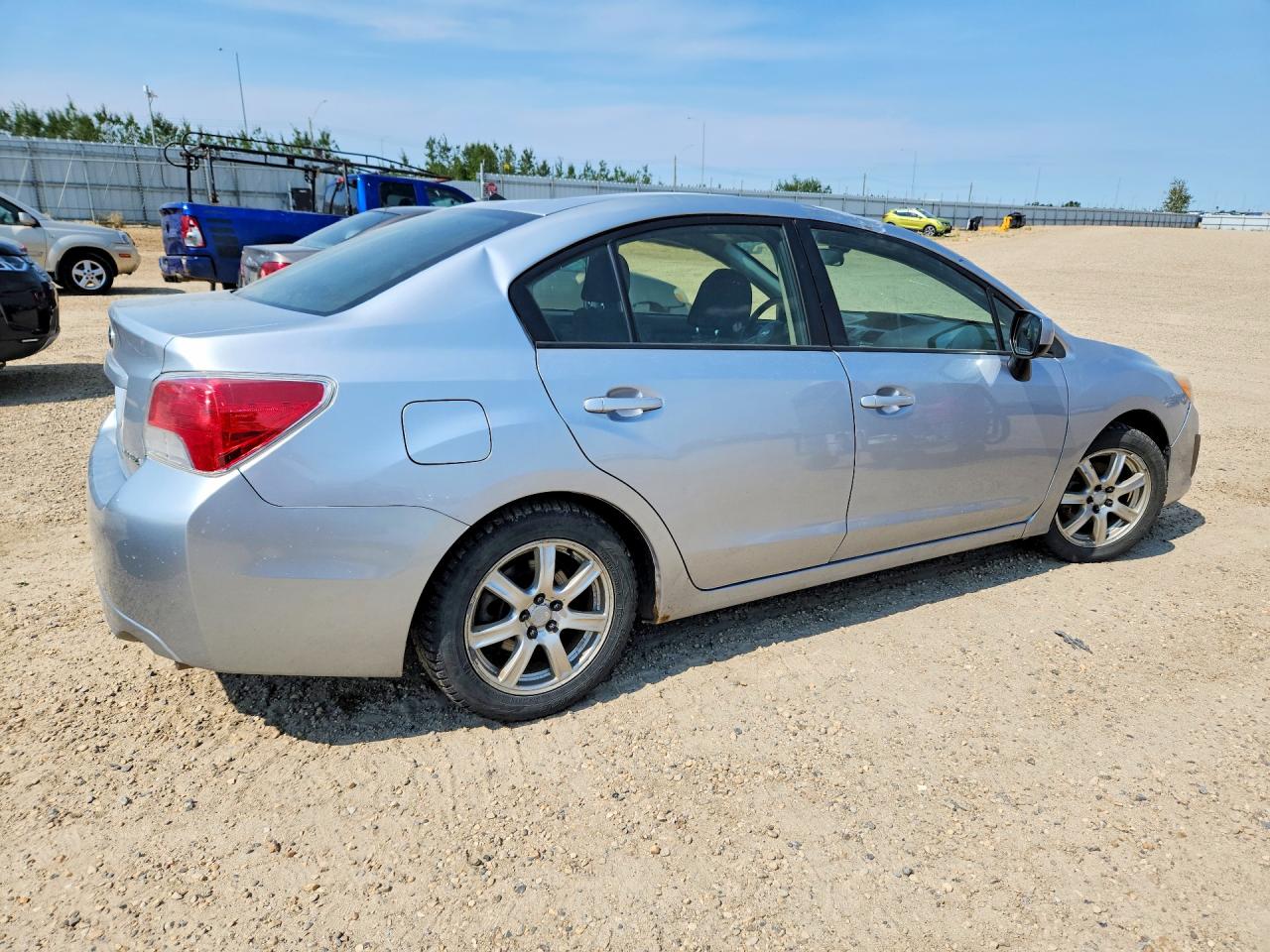 2013 Subaru Impreza Silver vin: JF1GJAA60DH028897