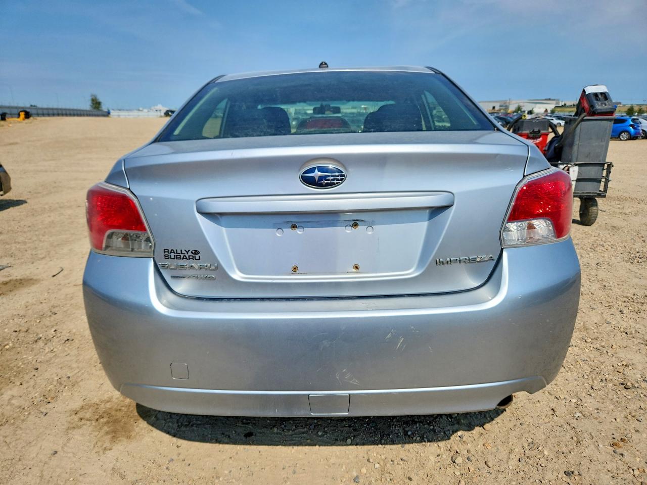 2013 Subaru Impreza Silver vin: JF1GJAA60DH028897