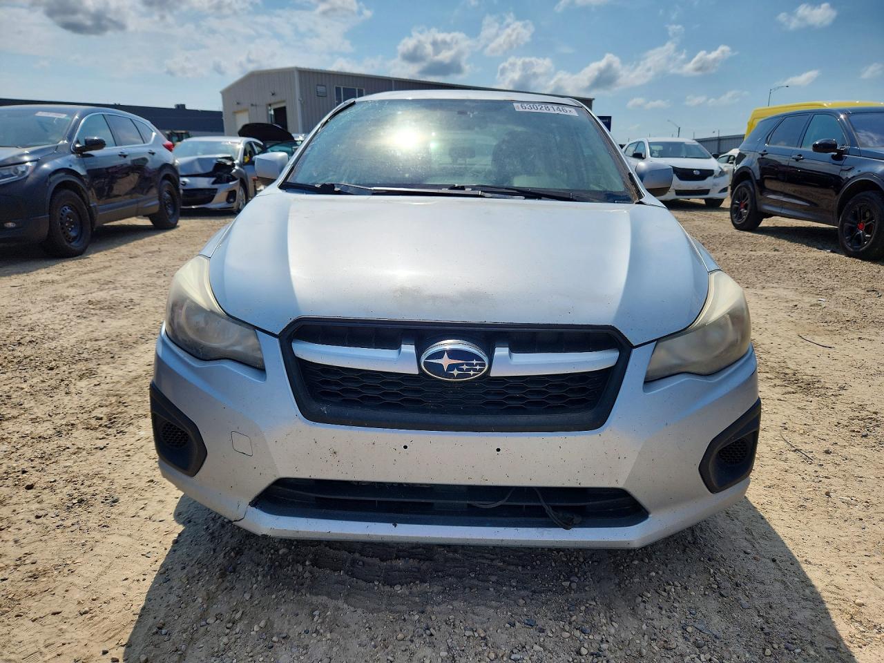 2013 Subaru Impreza Silver vin: JF1GJAA60DH028897