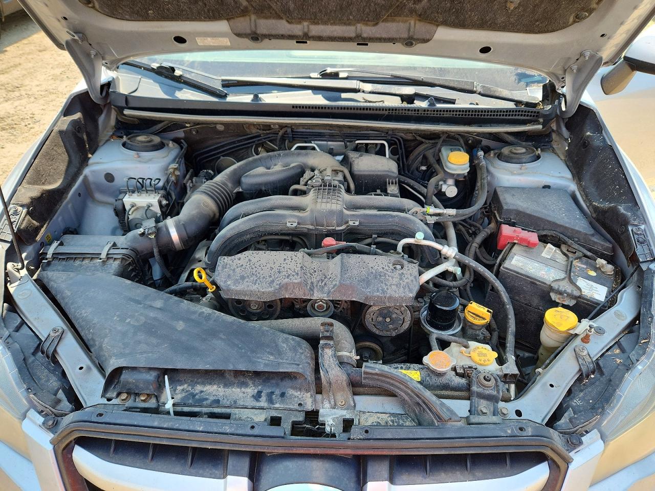 2013 Subaru Impreza Silver vin: JF1GJAA60DH028897