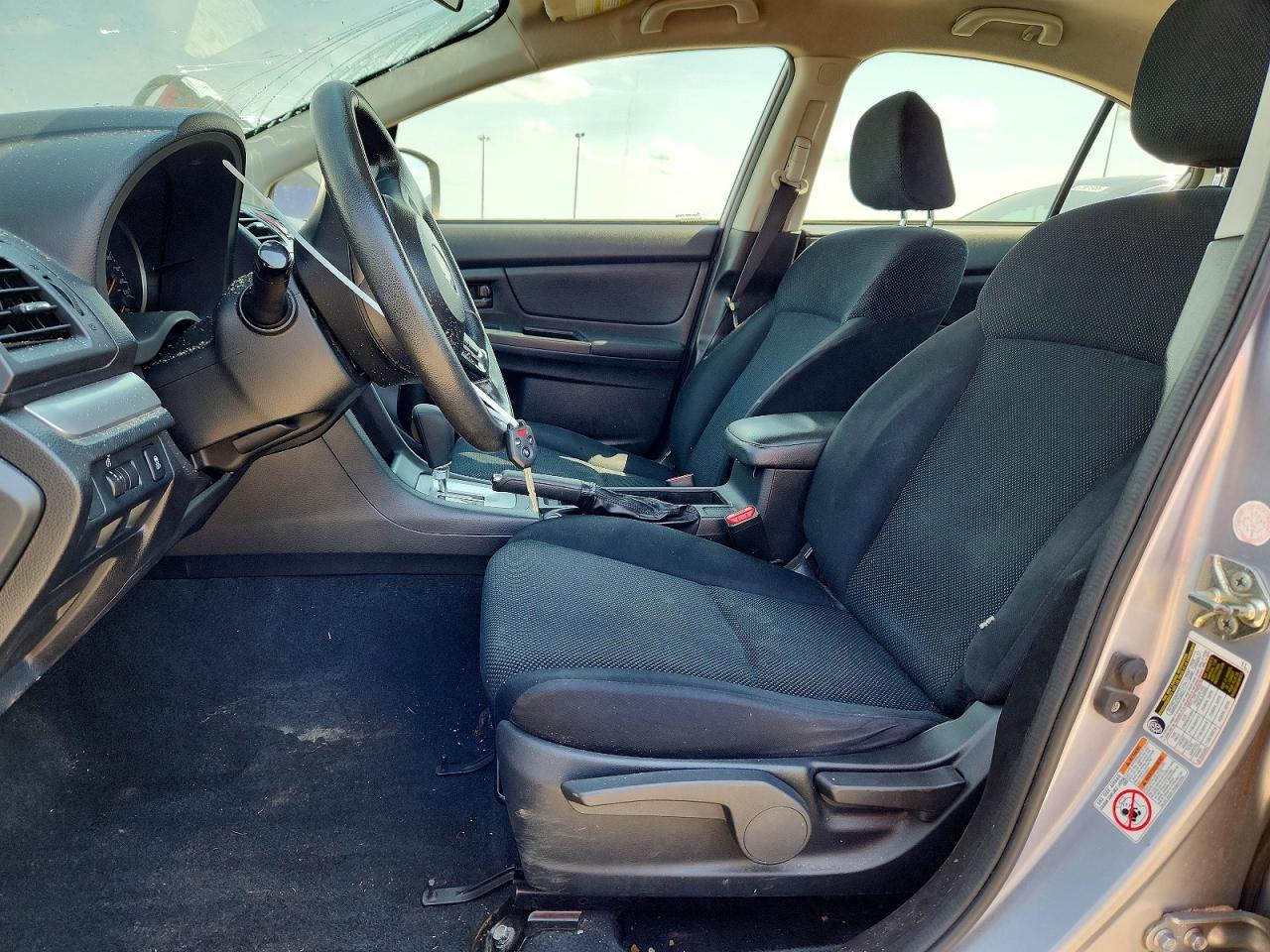 2013 Subaru Impreza Silver vin: JF1GJAA60DH028897