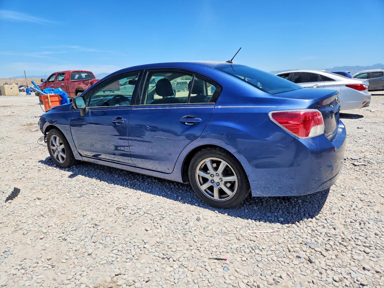 2013 Subaru Impreza Blue vin: JF1GJAA60DH028995