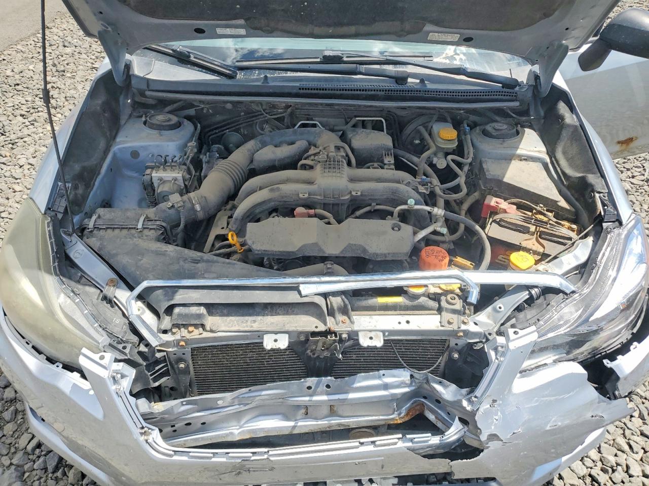 2015 Subaru Impreza Silver vin: JF1GJAA60FH002920