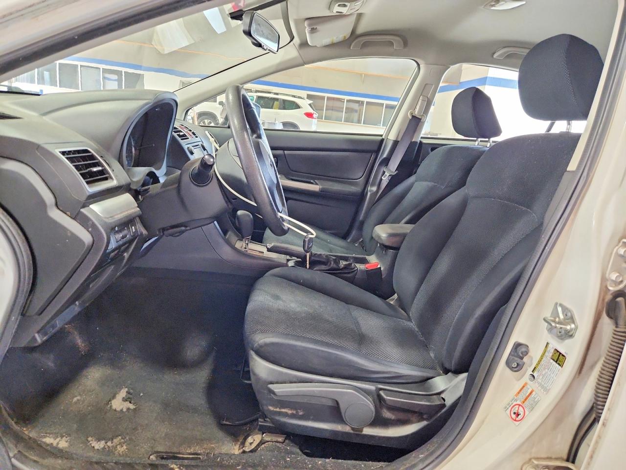 2015 Subaru Impreza White vin: JF1GJAA60FH009589