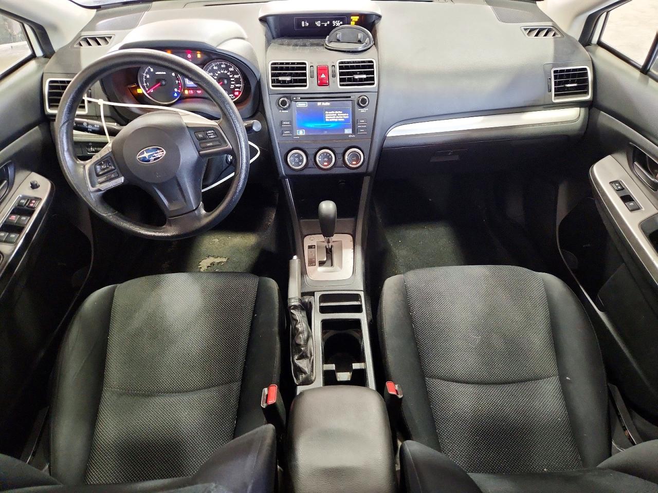 2015 Subaru Impreza White vin: JF1GJAA60FH009589
