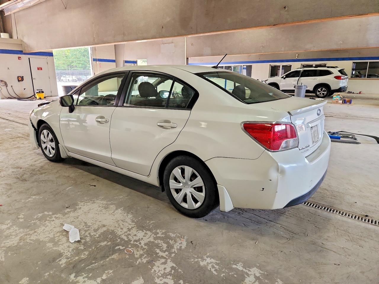2015 Subaru Impreza White vin: JF1GJAA60FH009589