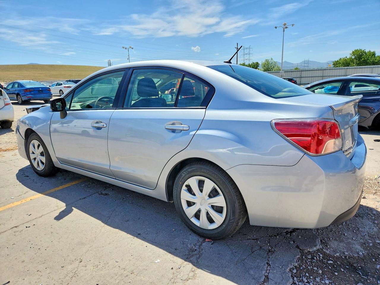 2016 Subaru Impreza Silver vin: JF1GJAA60GG023564