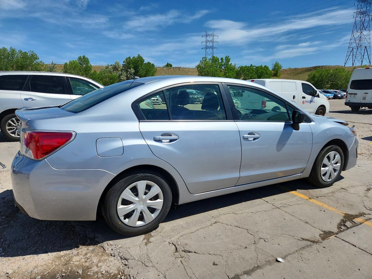 2016 Subaru Impreza Silver vin: JF1GJAA60GG023564