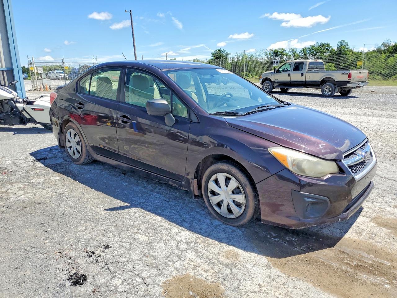 2012 Subaru Impreza Фиолетовый vin: JF1GJAA61CH004073