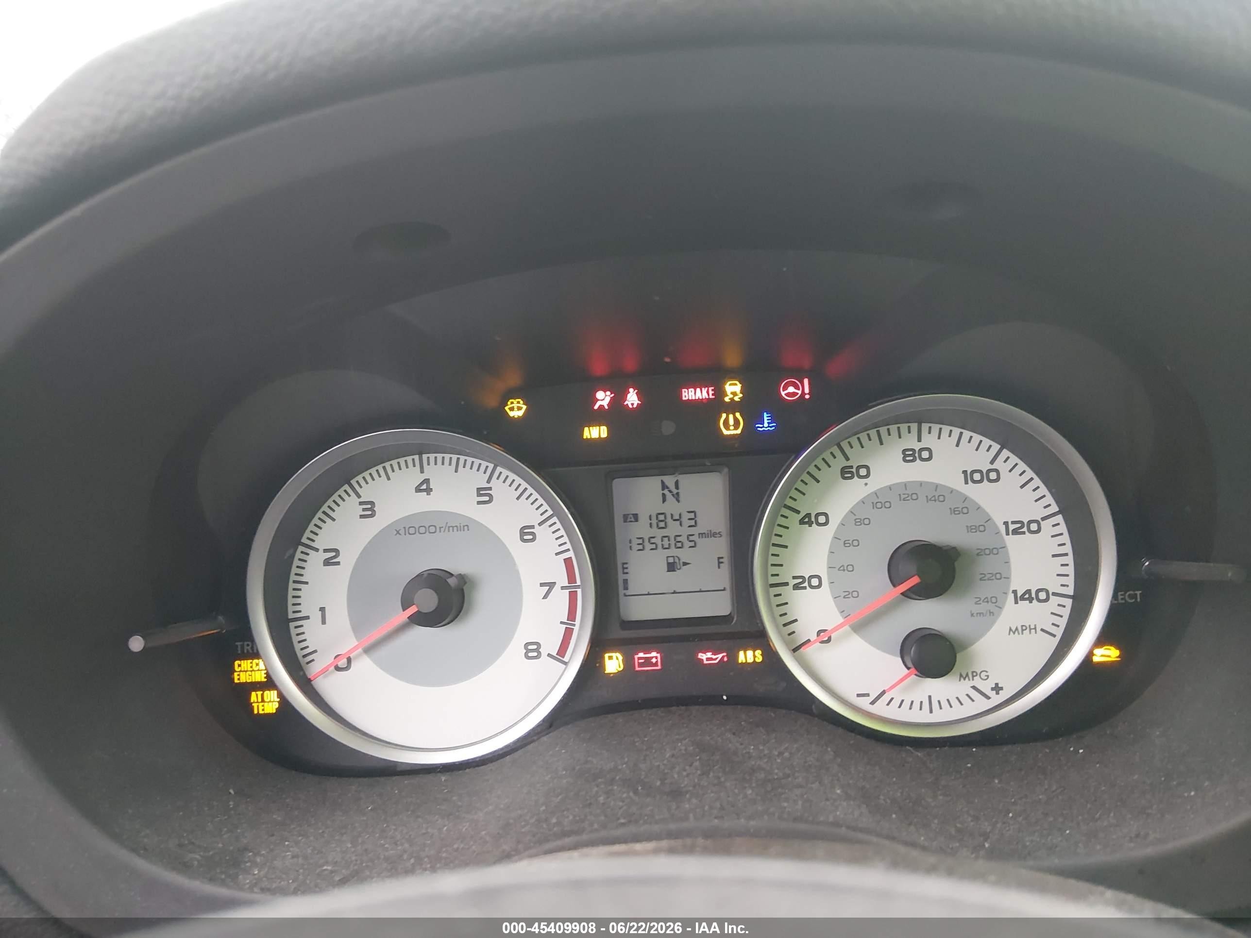 2013 Subaru Impreza 2.0i Silver vin: JF1GJAA61DH017021