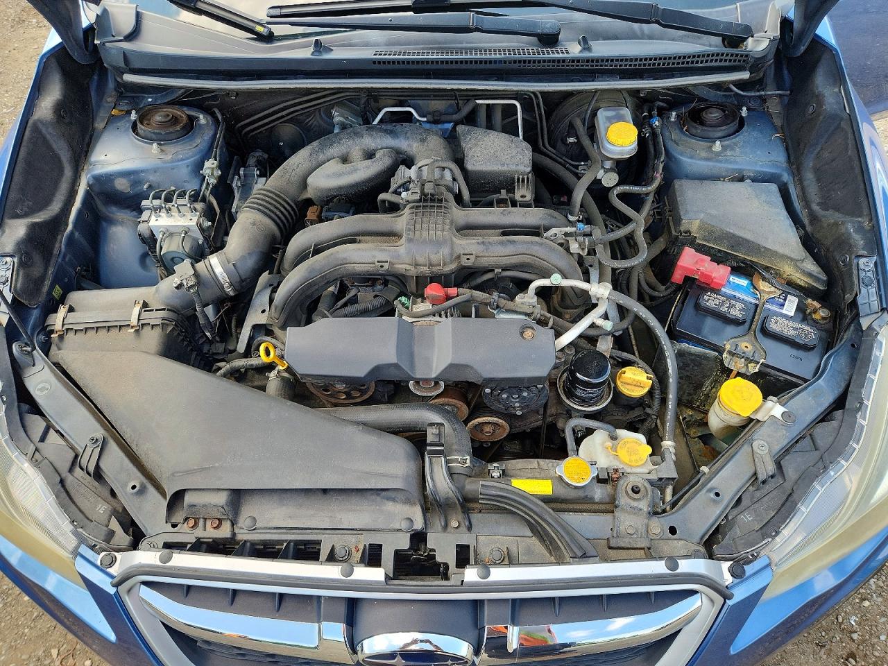 2014 Subaru Impreza Синий vin: JF1GJAA61EH013004