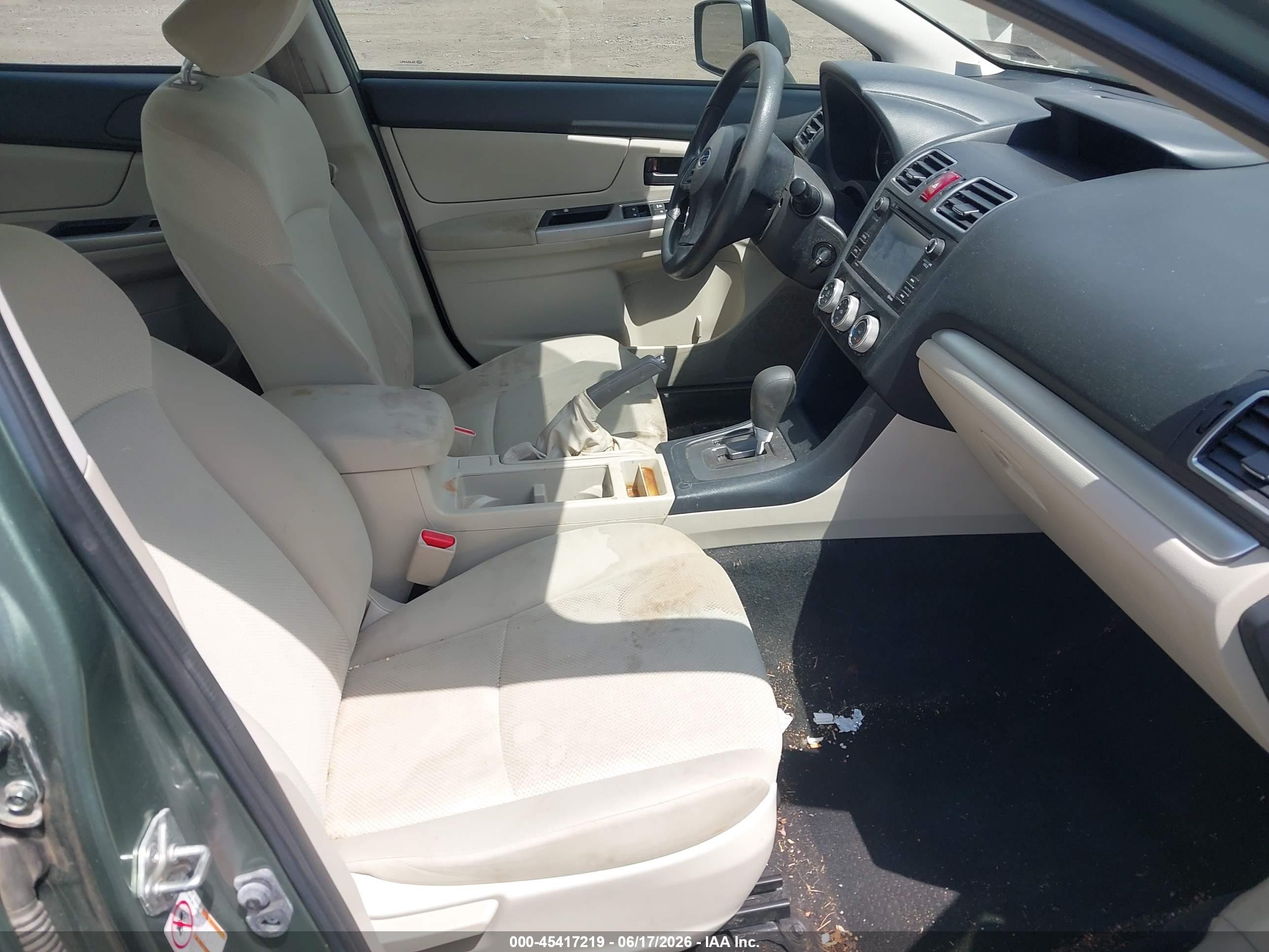 2015 Subaru Impreza 2.0i Green vin: JF1GJAA61FH006250