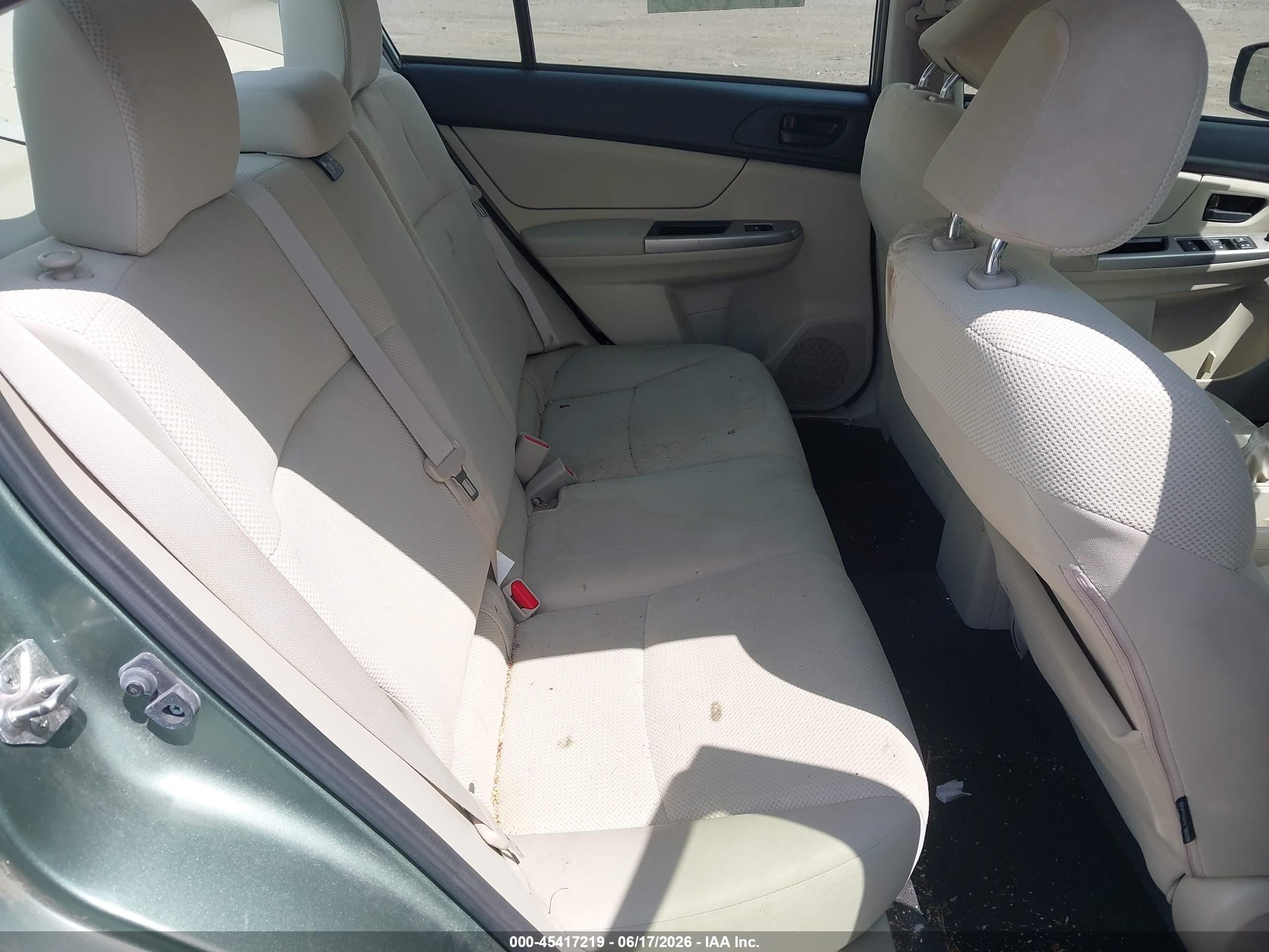 2015 Subaru Impreza 2.0i Green vin: JF1GJAA61FH006250