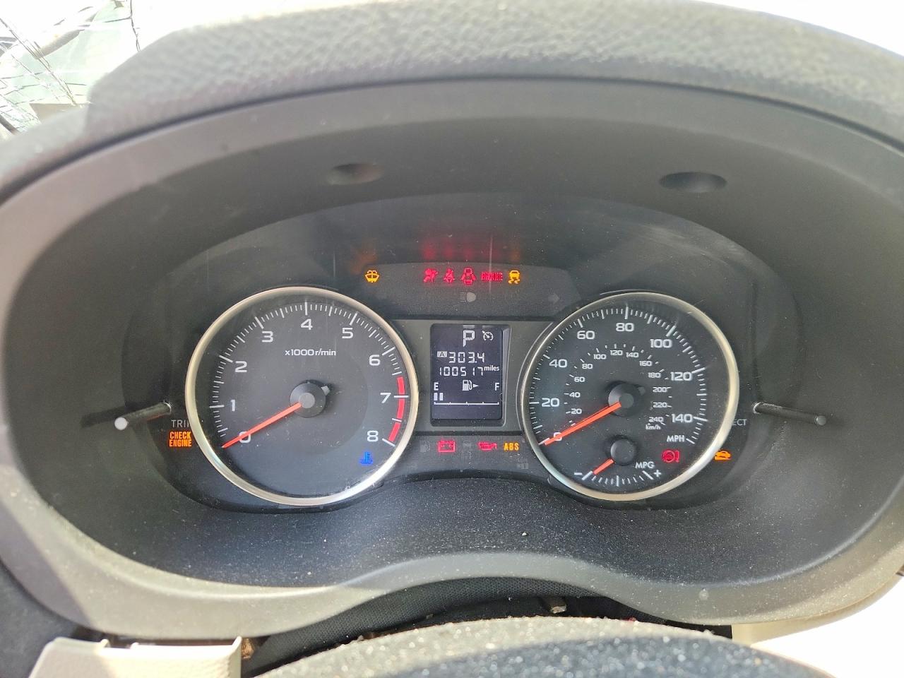 2015 Subaru Impreza White vin: JF1GJAA61FH010962