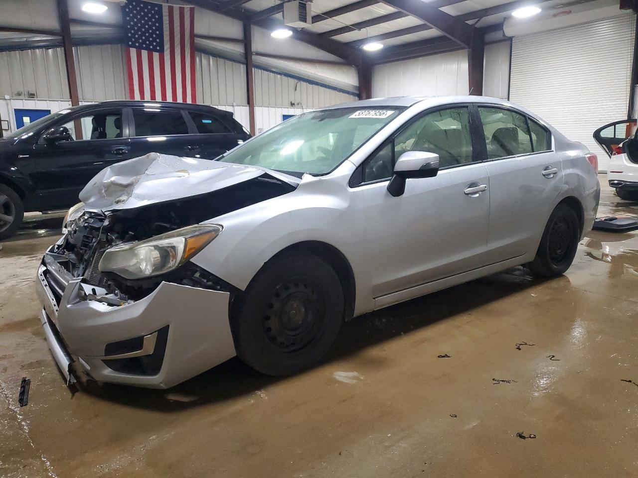 2015 Subaru Impreza Silver vin: JF1GJAA61FH022464