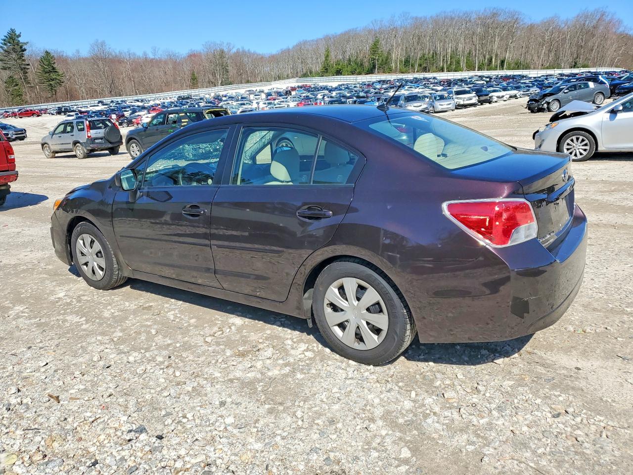 2012 Subaru Impreza Purple vin: JF1GJAA62CH012747