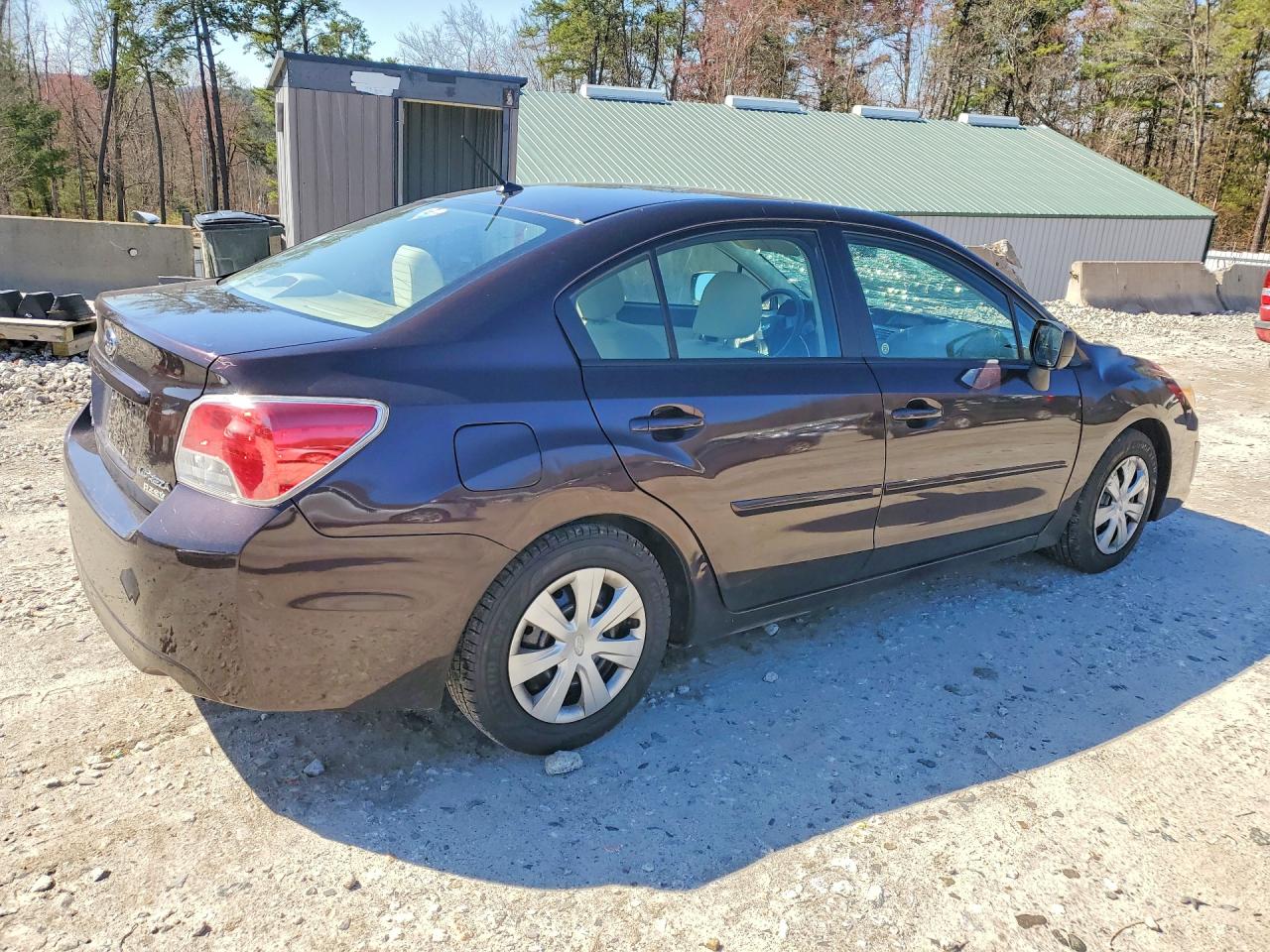 2012 Subaru Impreza Purple vin: JF1GJAA62CH012747