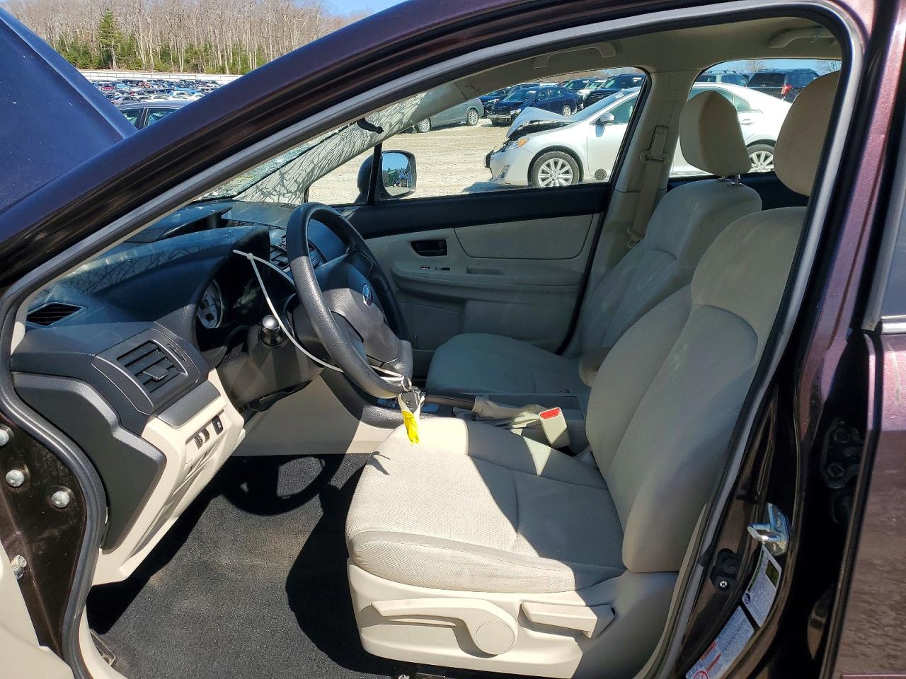 2012 Subaru Impreza Purple vin: JF1GJAA62CH012747
