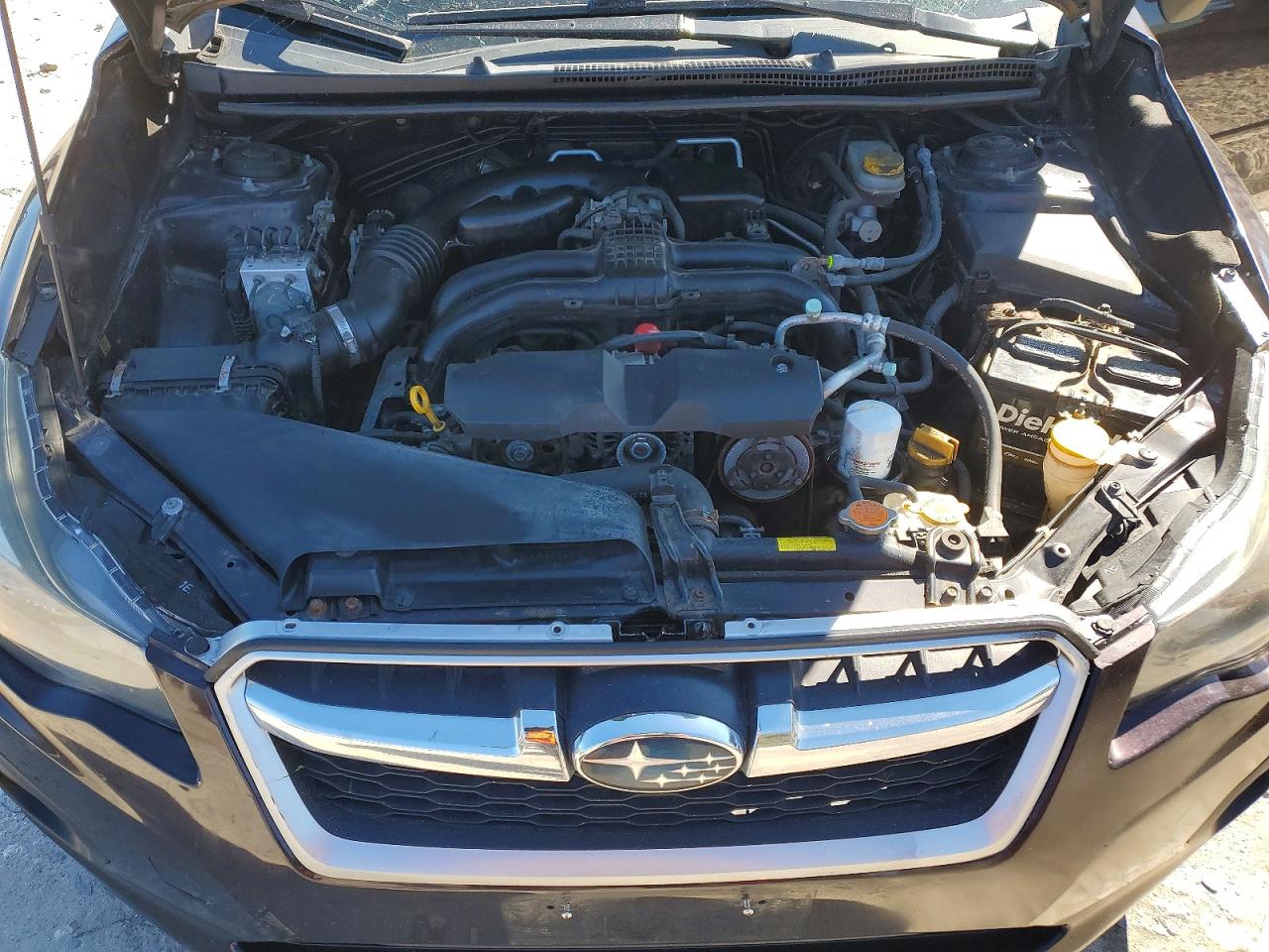 2012 Subaru Impreza Purple vin: JF1GJAA62CH012747