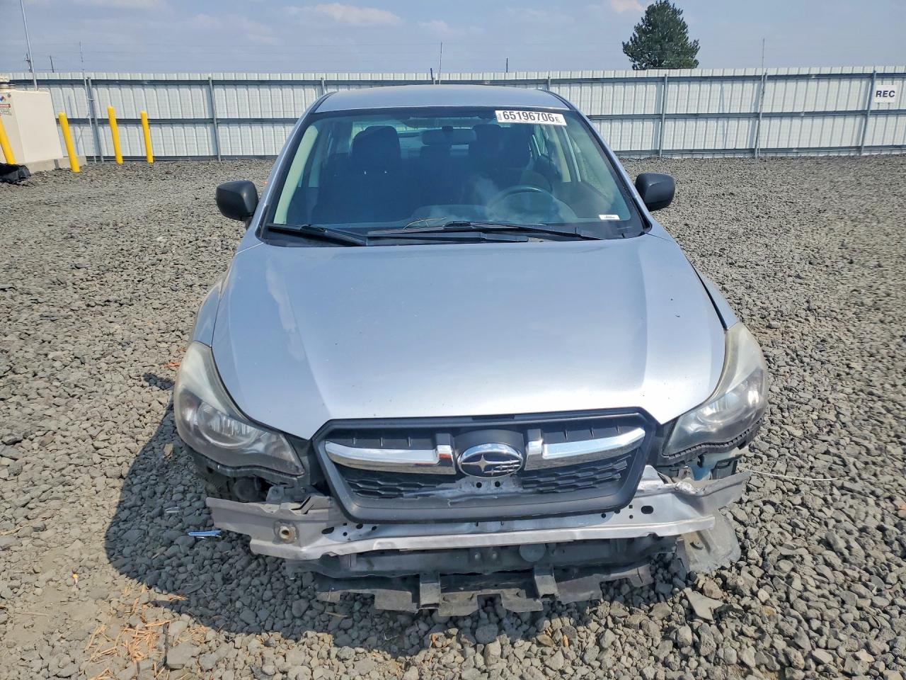 2013 Subaru Impreza Silver vin: JF1GJAA62DH011258