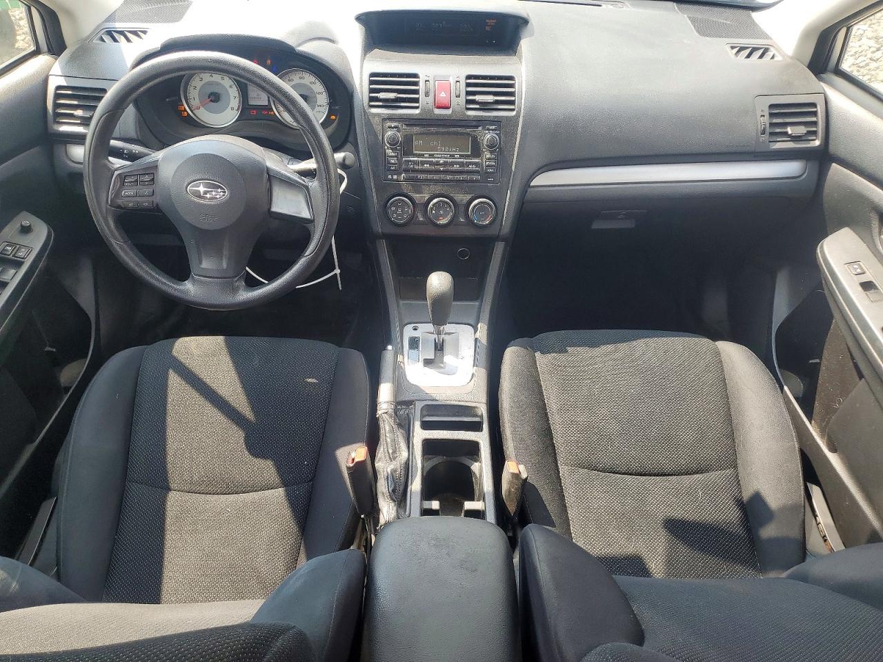 2013 Subaru Impreza Silver vin: JF1GJAA62DH011258