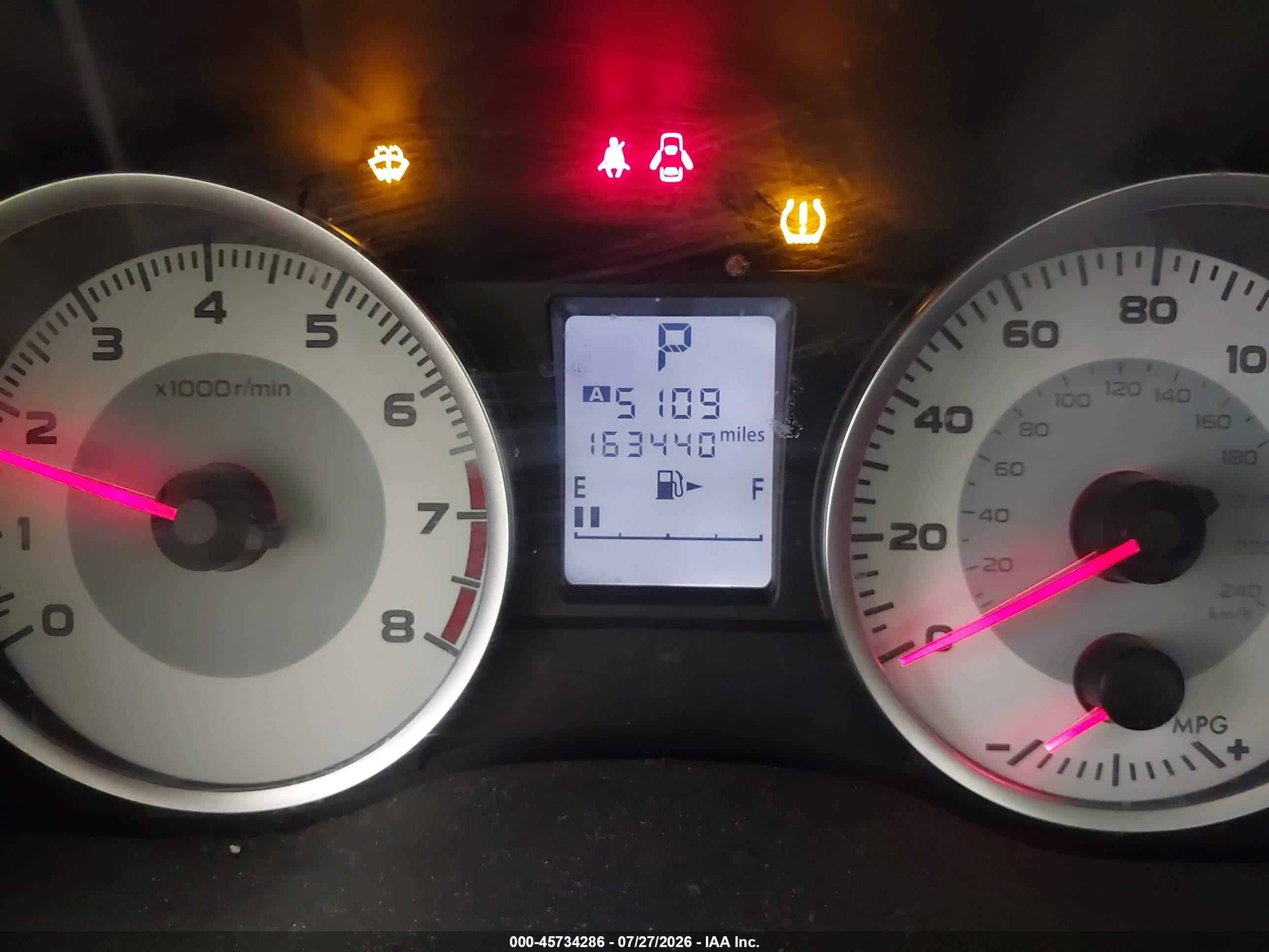 2014 Subaru Impreza 2.0i Silver vin: JF1GJAA62EH014727