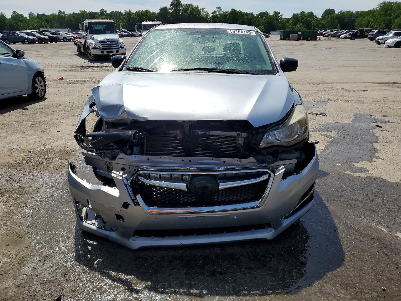 2015 Subaru Impreza Silver vin: JF1GJAA62FG009888