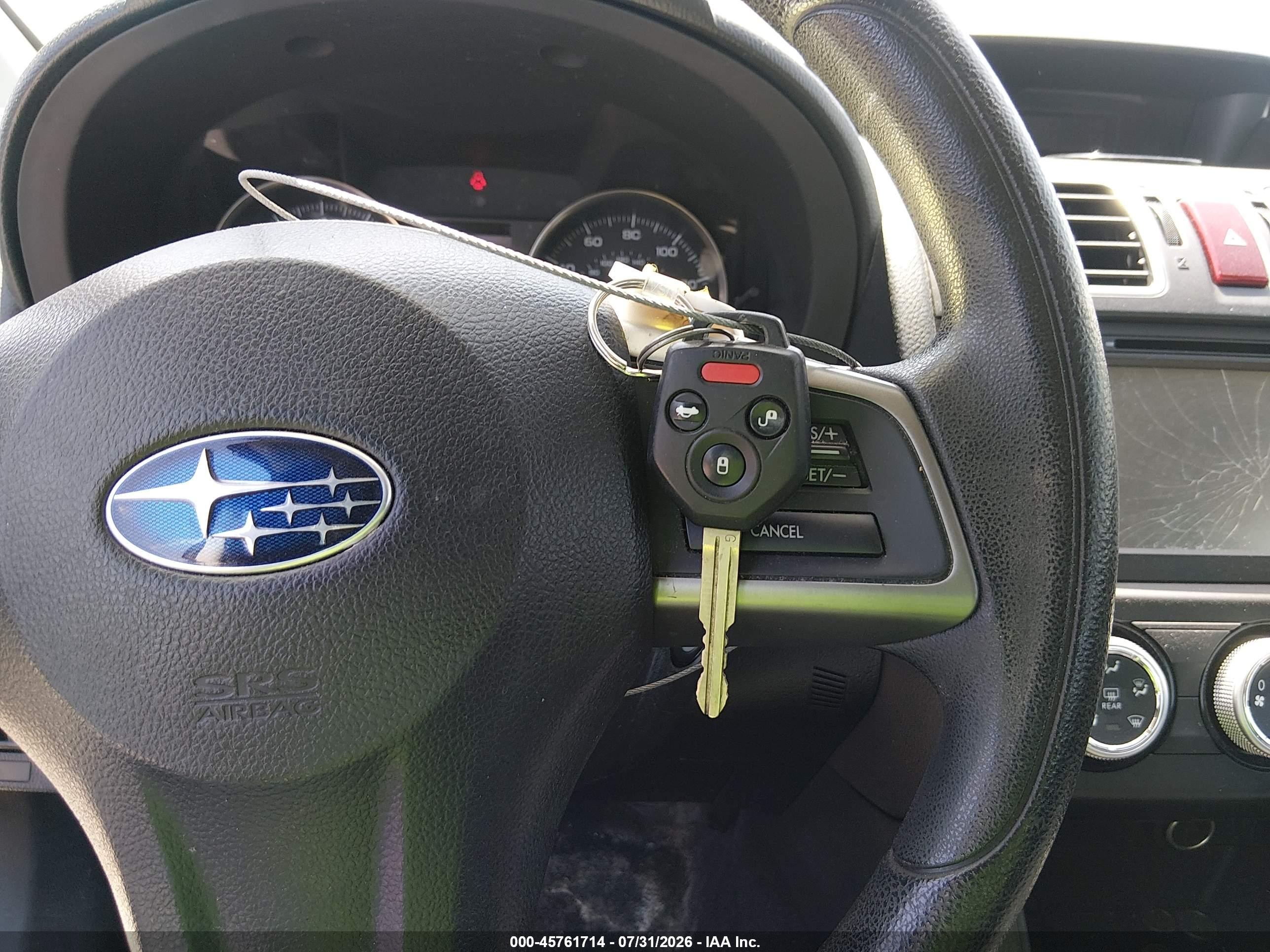 2015 Subaru Impreza 2.0i Black vin: JF1GJAA62FH005804