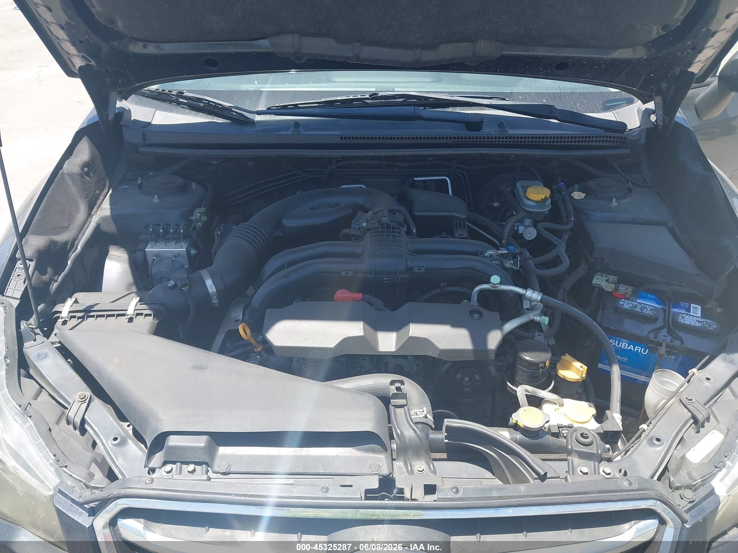 2015 Subaru Impreza 2.0i Gray vin: JF1GJAA62FH018181