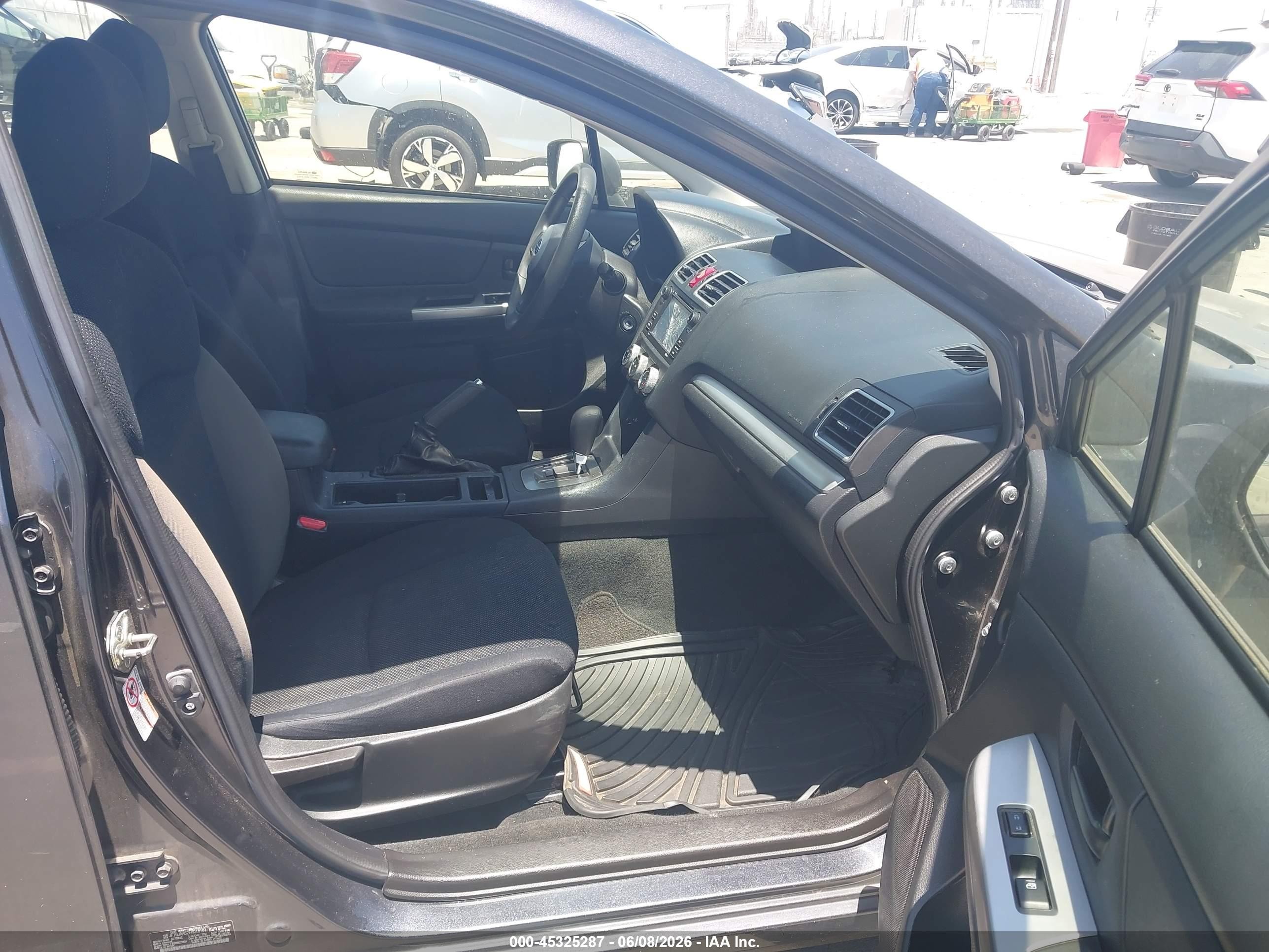 2015 Subaru Impreza 2.0i Gray vin: JF1GJAA62FH018181