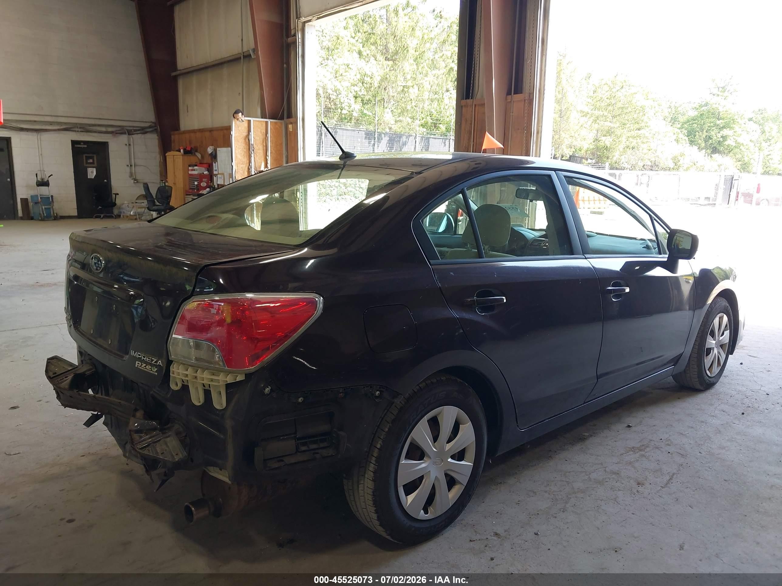 2012 Subaru Impreza 2.0i Purple vin: JF1GJAA63CH006469