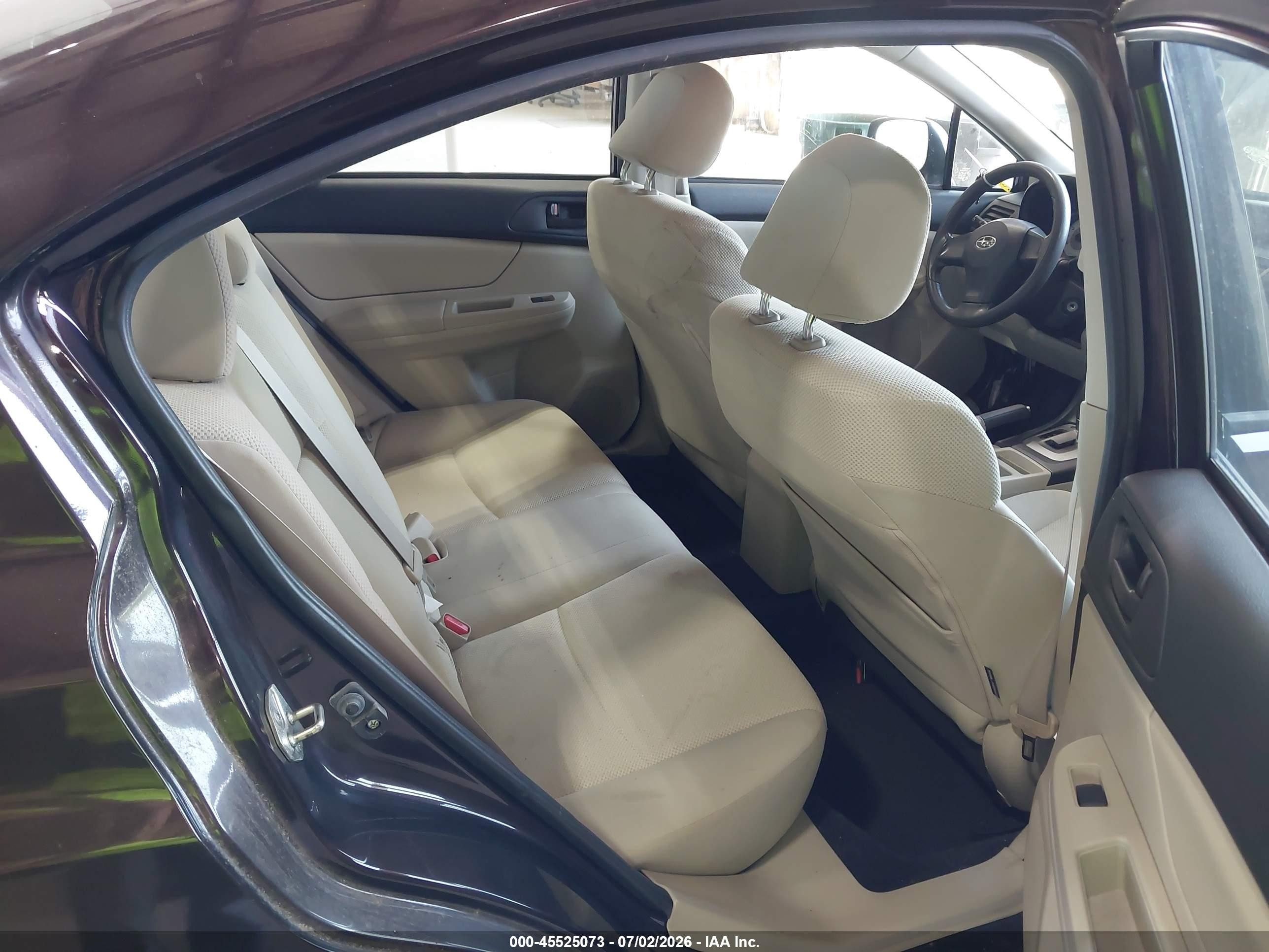 2012 Subaru Impreza 2.0i Purple vin: JF1GJAA63CH006469