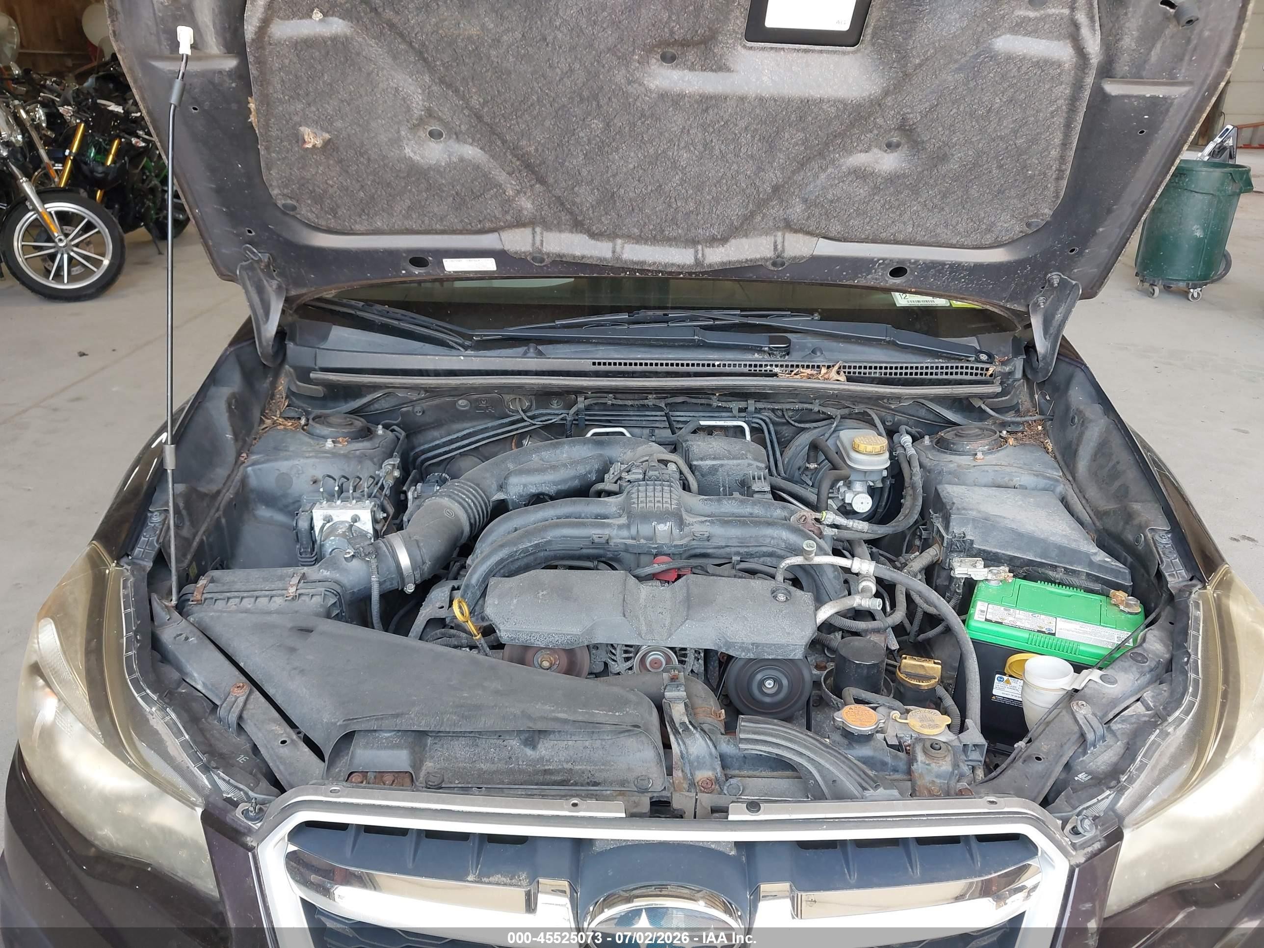 2012 Subaru Impreza 2.0i Purple vin: JF1GJAA63CH006469