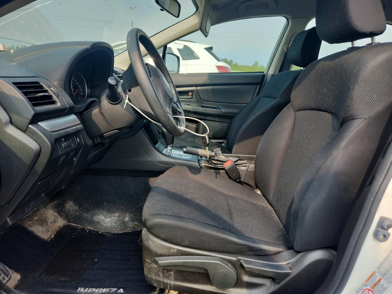 2012 Subaru Impreza White vin: JF1GJAA63CH007248