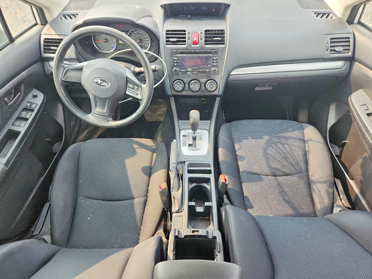 2012 Subaru Impreza White vin: JF1GJAA63CH007248