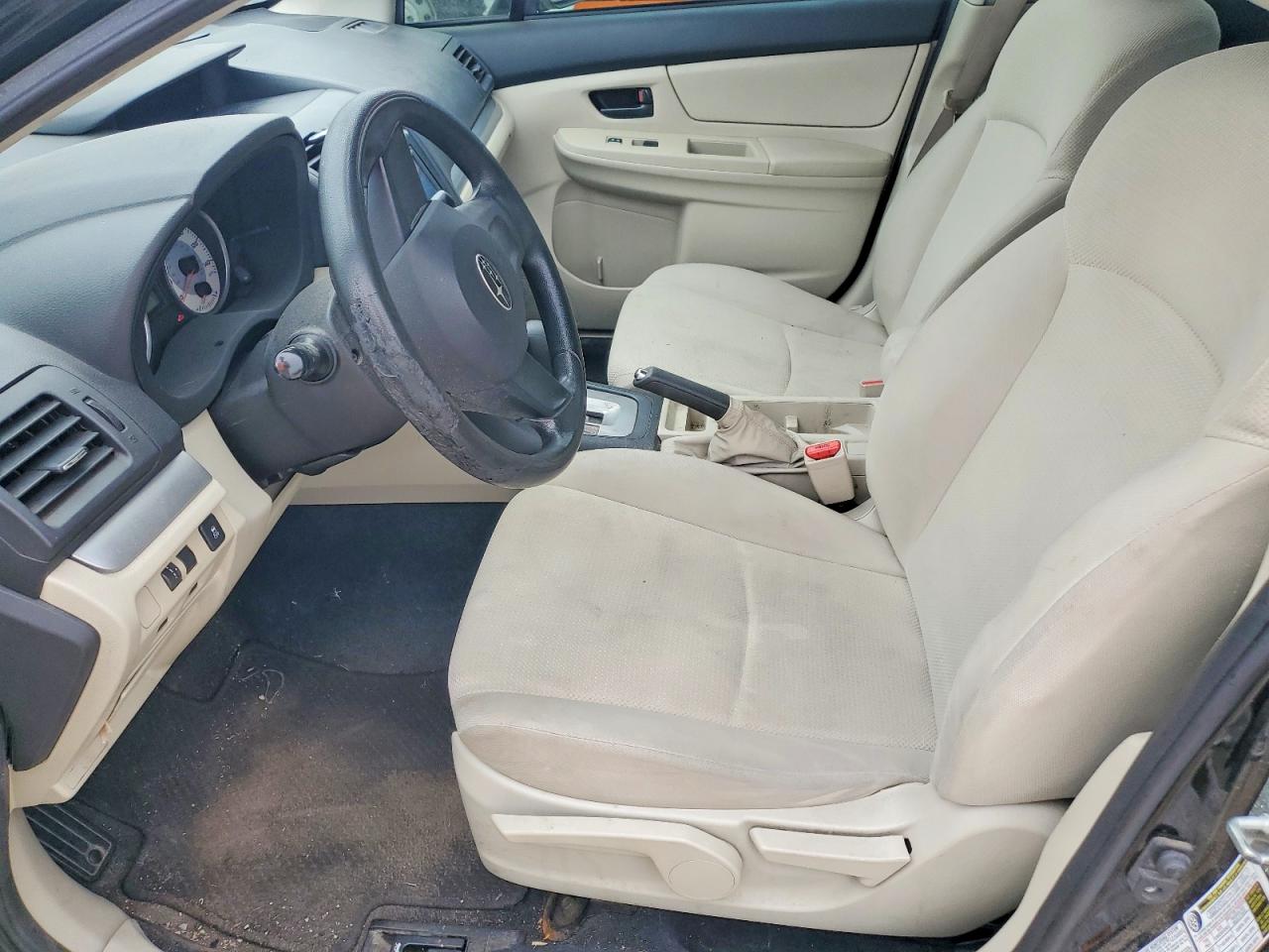 2012 Subaru Impreza Black vin: JF1GJAA63CH012823