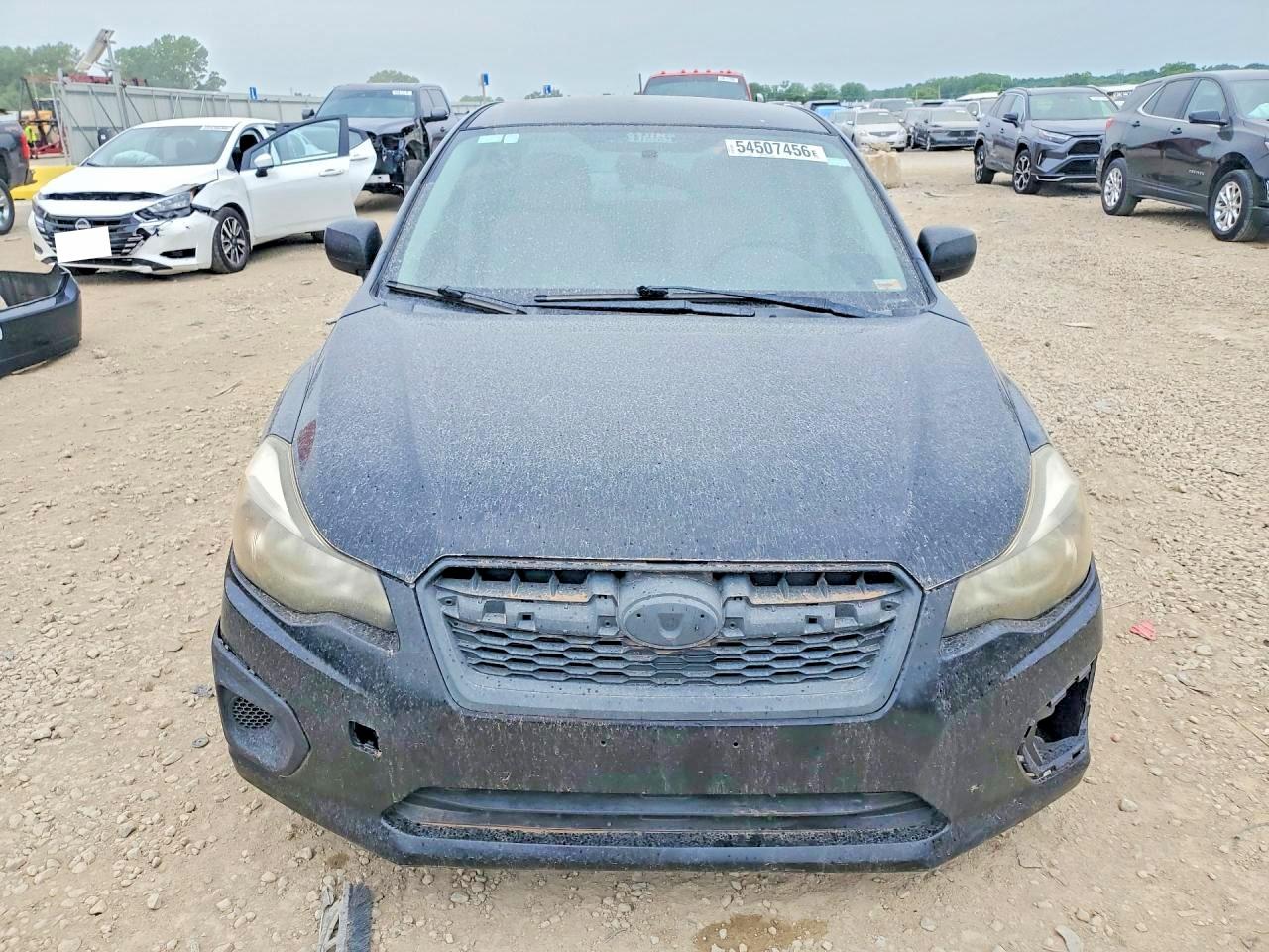 2012 Subaru Impreza Black vin: JF1GJAA63CH012823