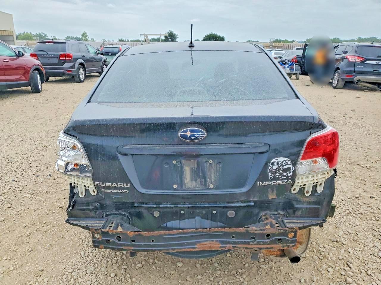 2012 Subaru Impreza Black vin: JF1GJAA63CH012823