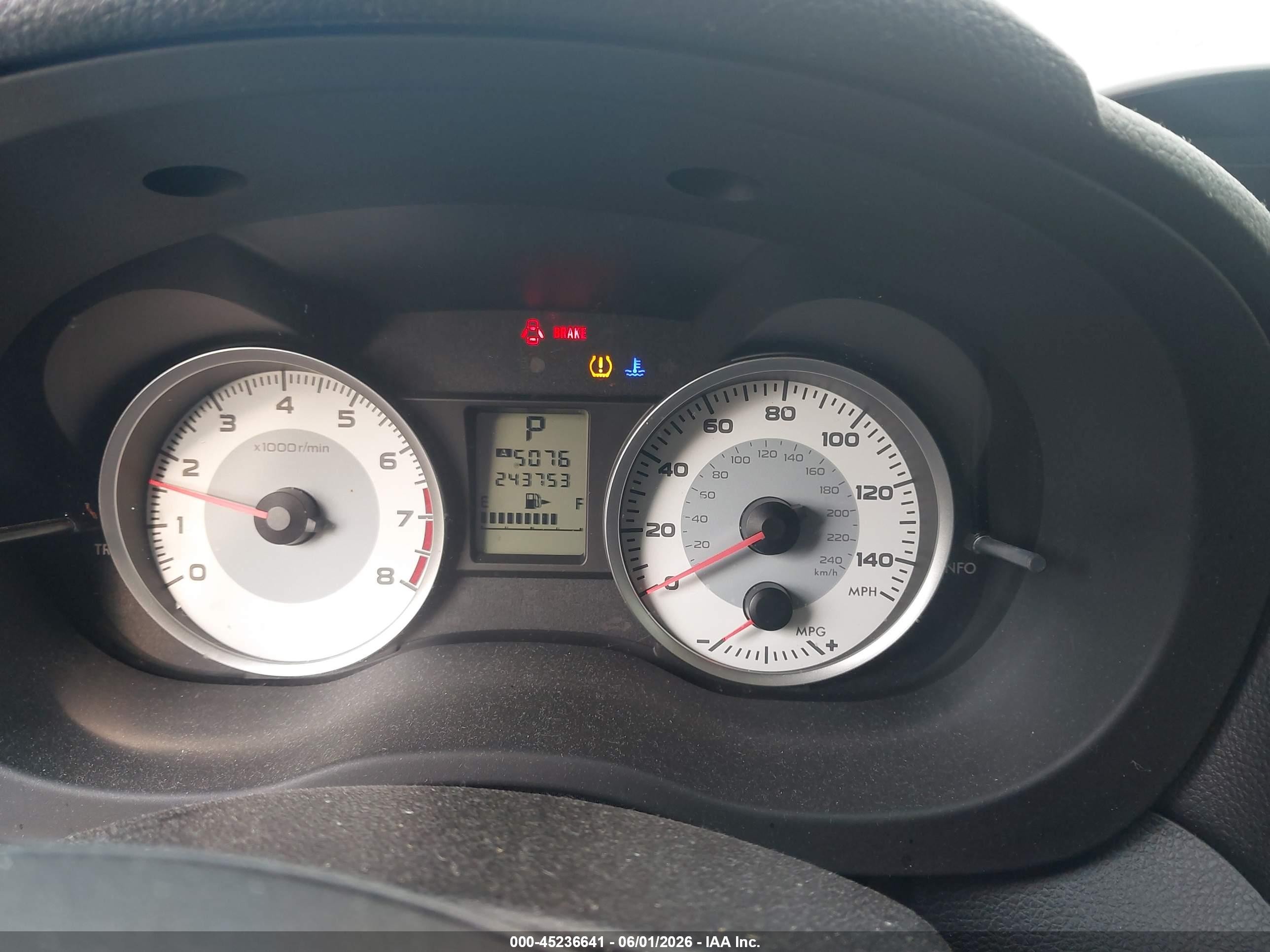 2012 Subaru Impreza 2.0i Silver vin: JF1GJAA63CH014426