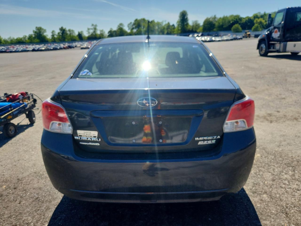 2012 Subaru Impreza Gray vin: JF1GJAA63CH023370