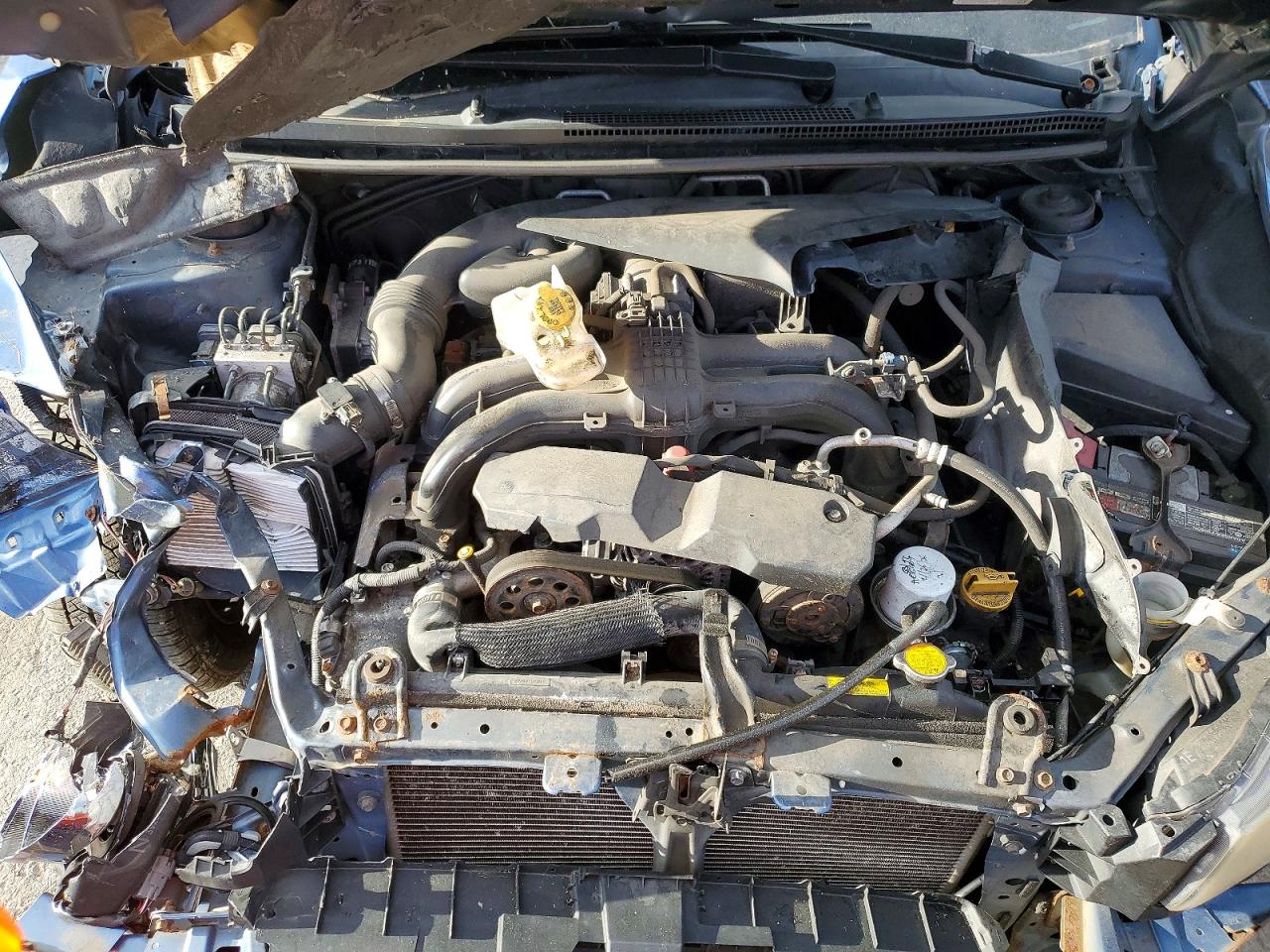 2014 Subaru Impreza Blue vin: JF1GJAA63EH006023