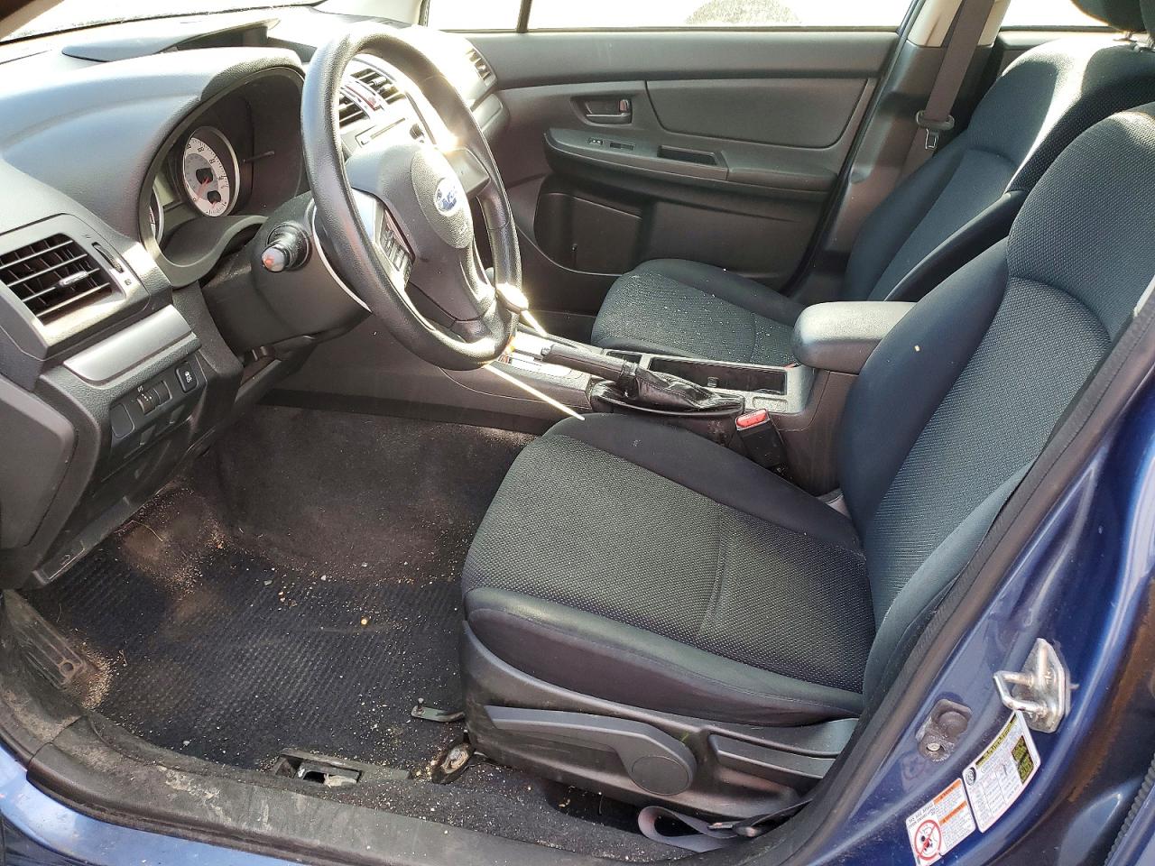 2014 Subaru Impreza Blue vin: JF1GJAA63EH006023