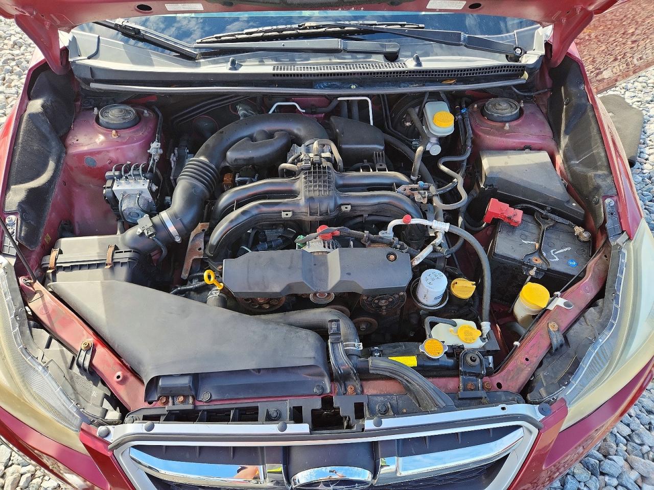 2014 Subaru Impreza Maroon vin: JF1GJAA63EH021279