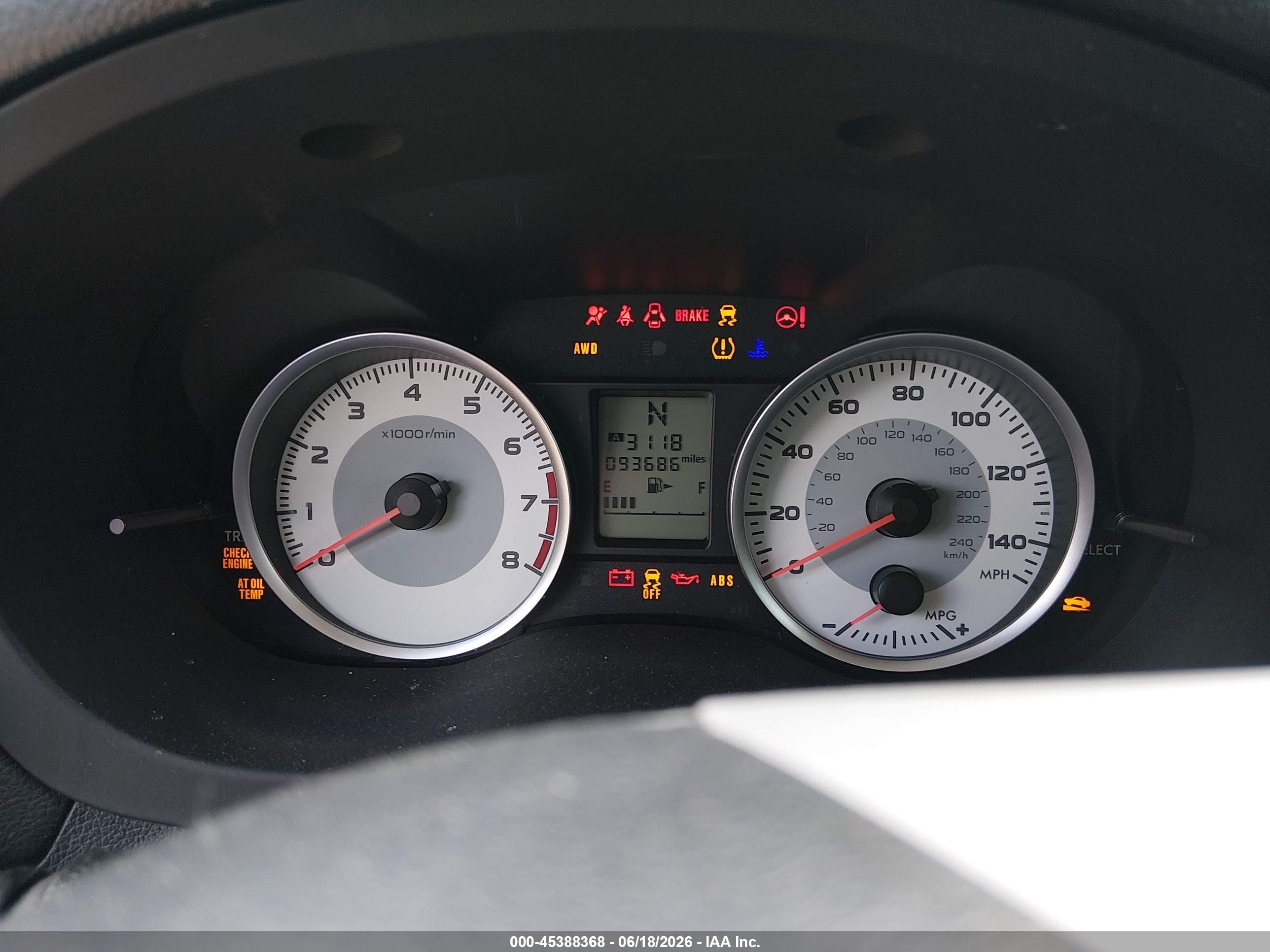 2014 Subaru Impreza 2.0i Синий vin: JF1GJAA63EH022321