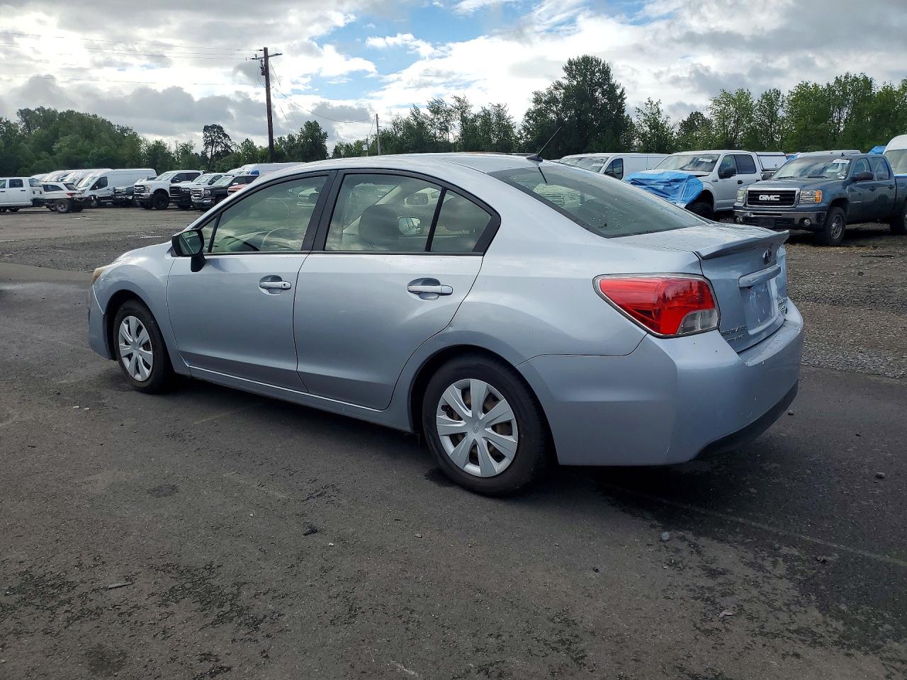 2015 Subaru Impreza Silver vin: JF1GJAA63FG022892