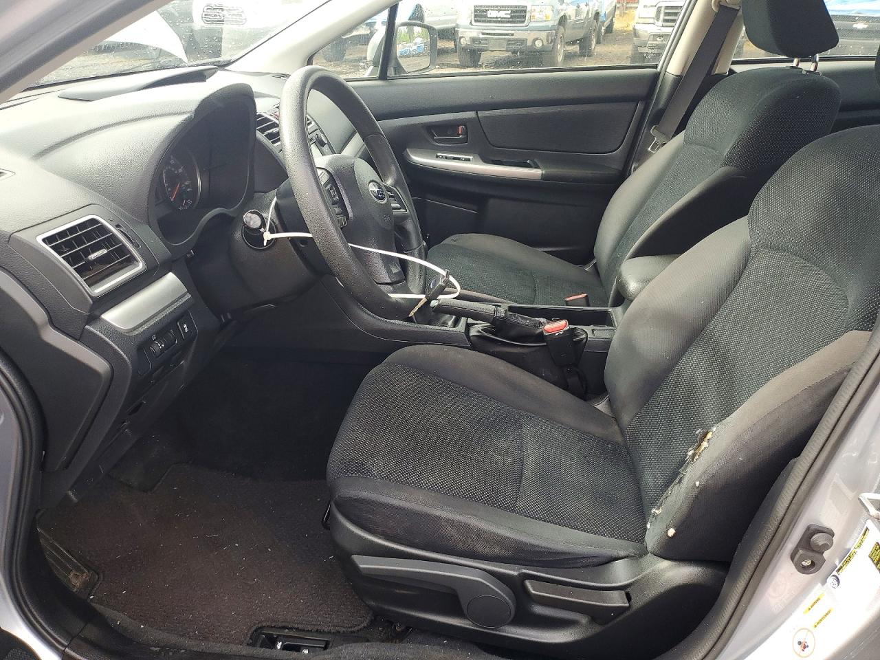 2015 Subaru Impreza Silver vin: JF1GJAA63FG022892