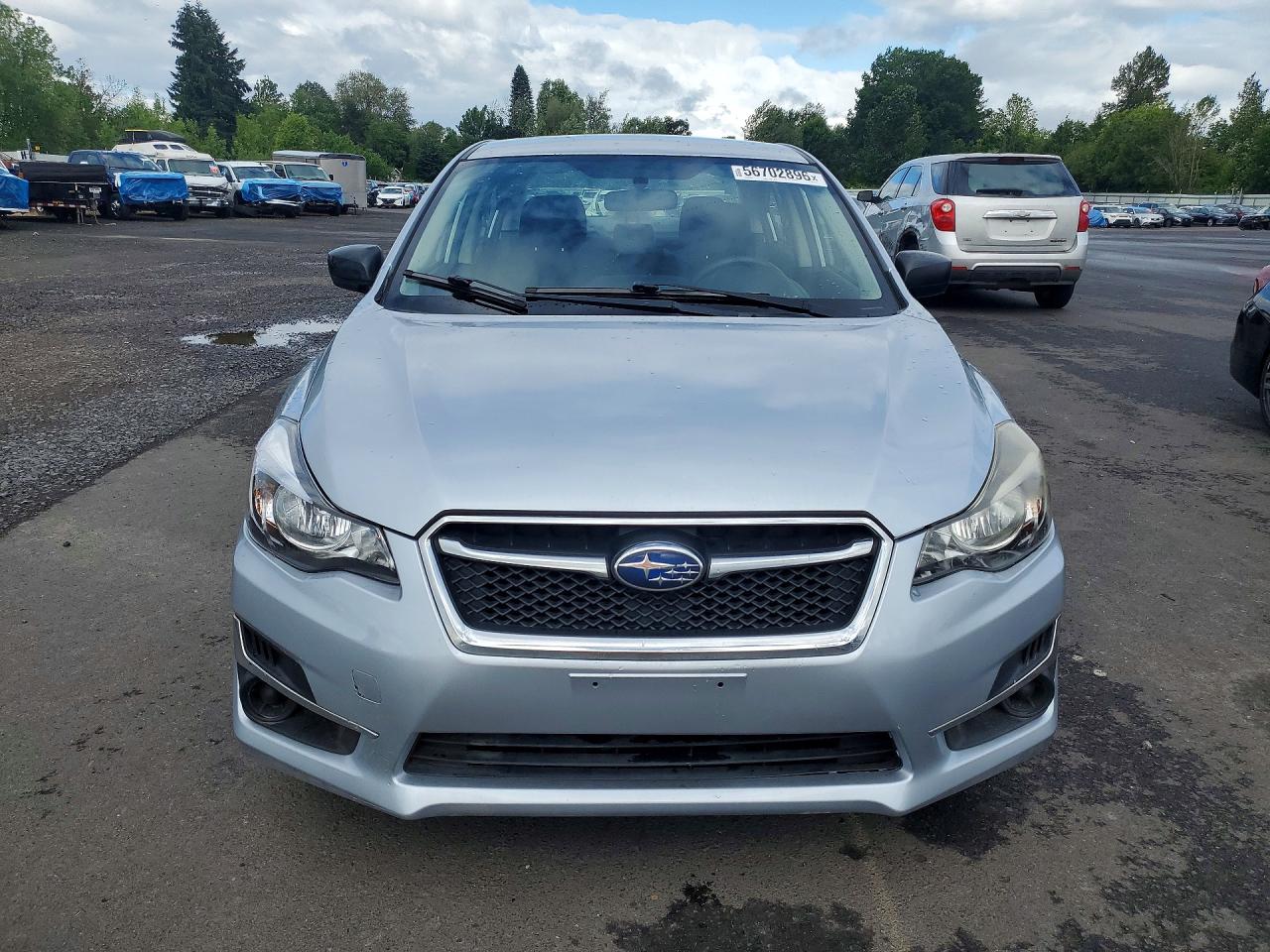 2015 Subaru Impreza Silver vin: JF1GJAA63FG022892