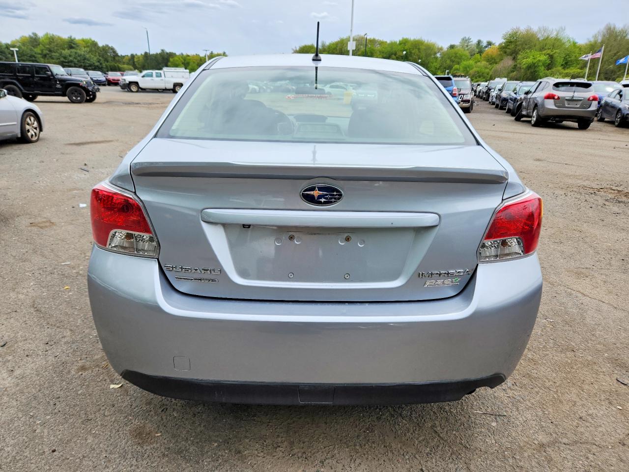 2015 Subaru Impreza Silver vin: JF1GJAA63FH004323